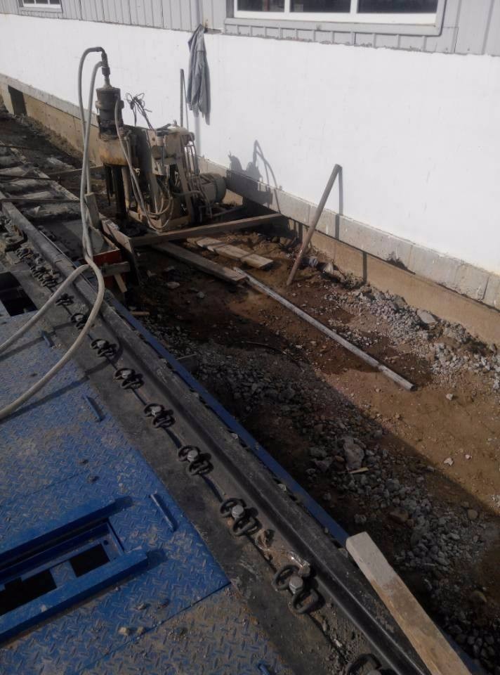 君山注浆治理铁路高路基沉陷病害